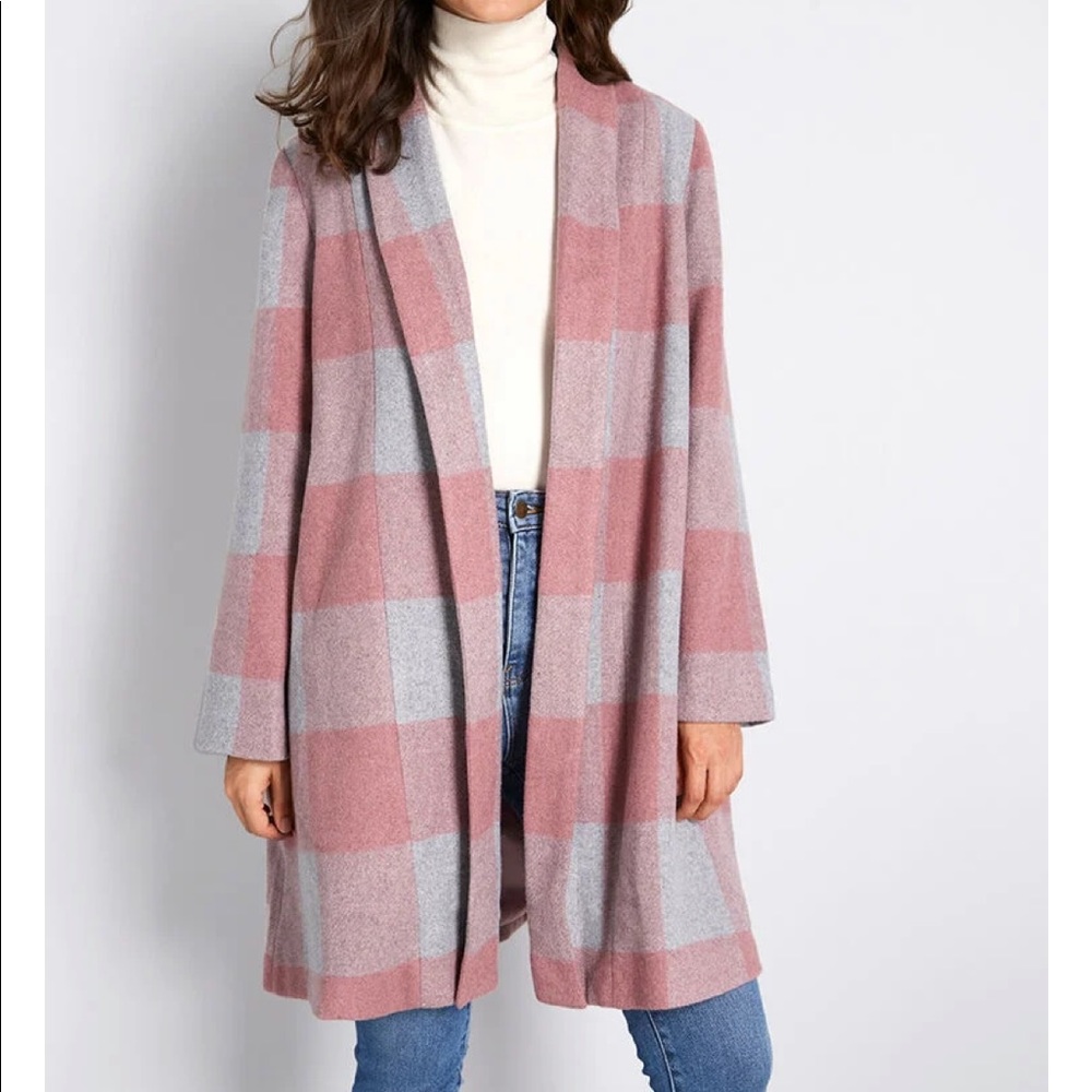 Pink & Grey Coat